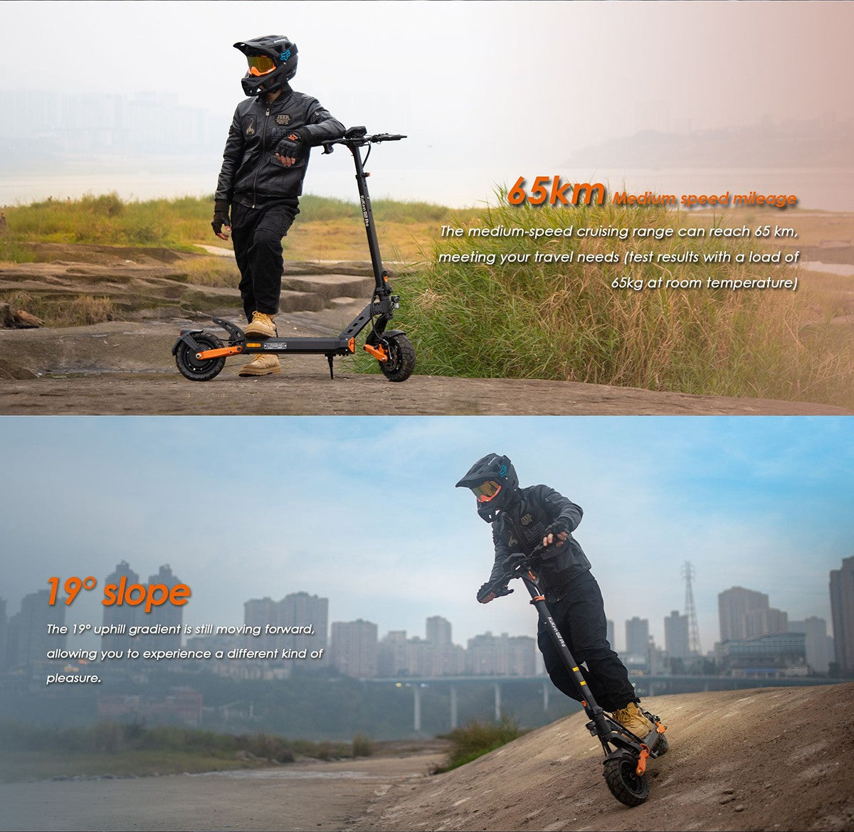 KuKirin G2 Pro (VMP) Folding Electric Vehicles, 500W Motor, 48V 15.6Ah Battery, 9 Inch Vacuum Tire, 25 km/h Max Range 65KM