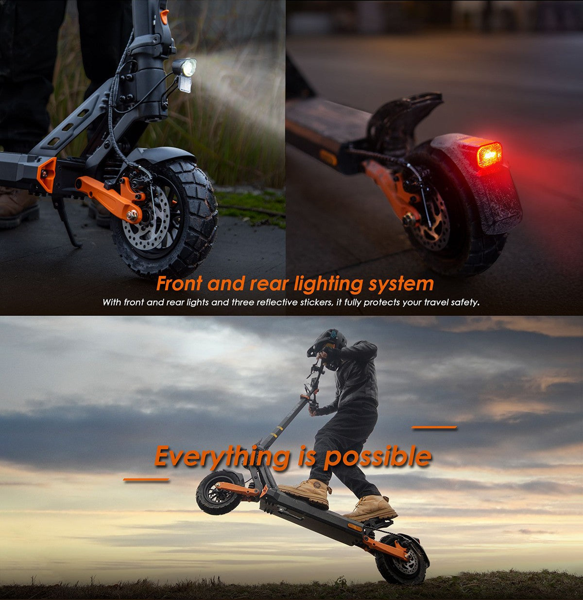 KuKirin G2 Pro (VMP) Folding Electric Vehicles, 500W Motor, 48V 15.6Ah Battery, 9 Inch Vacuum Tire, 25 km/h Max Range 65KM