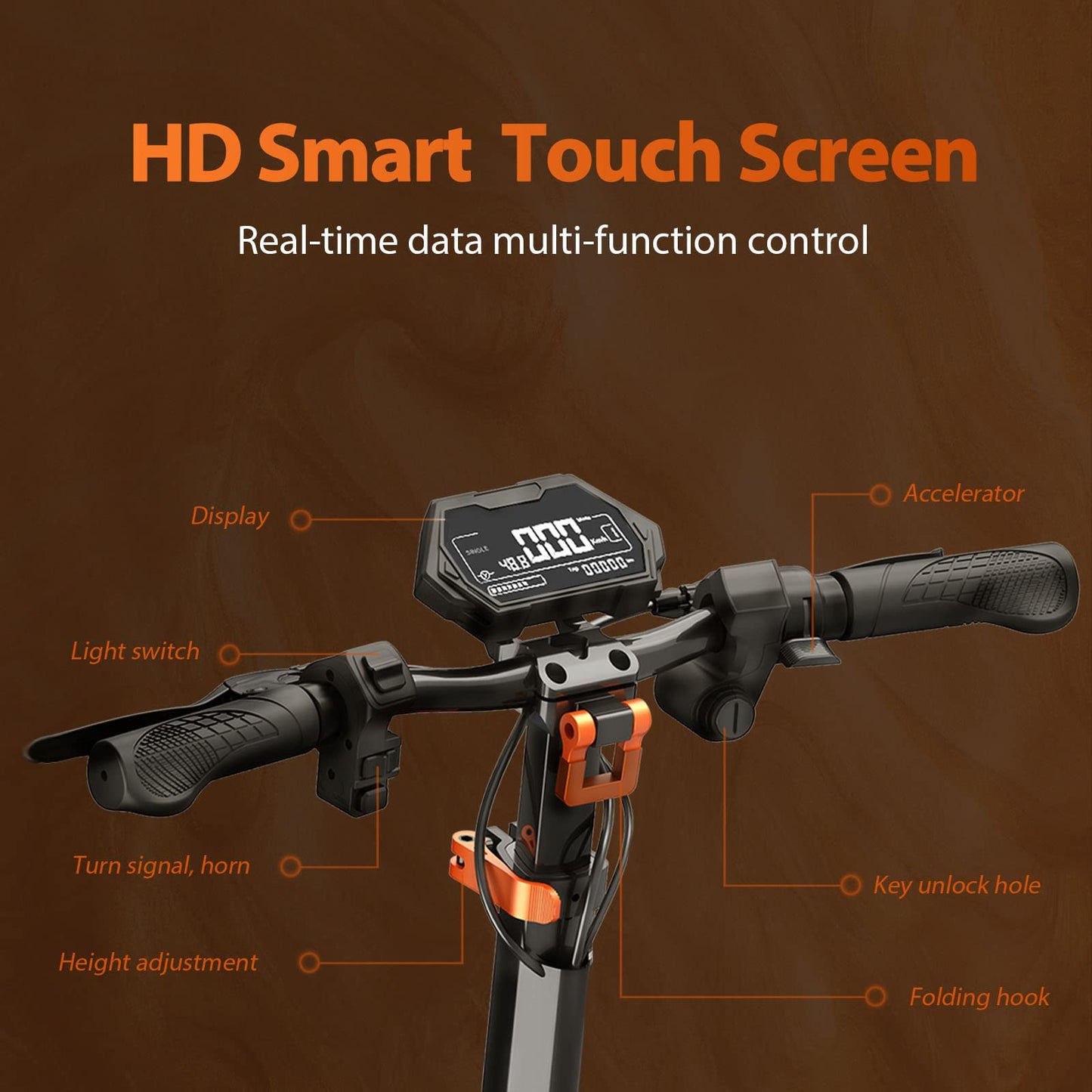 KuKirin G2 Pro Electric scooter, Strong Drive, 45KM/H 48V 15.6Ah 600W Battery, Up to 55 km Range, Dual Suspension E Scooter, 10 Inch Pneumatic Tyres, LCD Display, IPX4, Foldable - For Commuting and Leisure