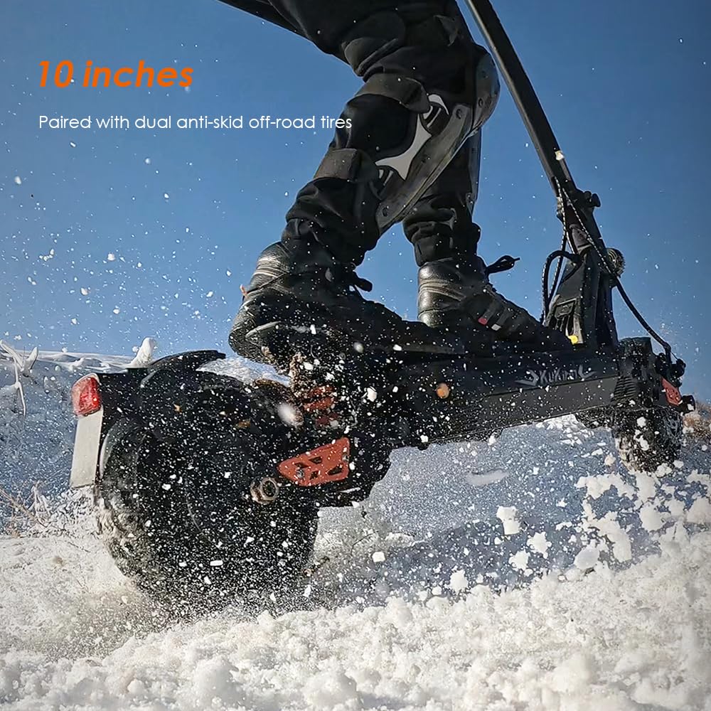 Kukirin G2 Master electric scooter, 52 V 20.8 Ah 2000W 60km/h 10 inches Electric Scooter, 70 km Range, Front and Rear Dual Motor, Max load 120 kg