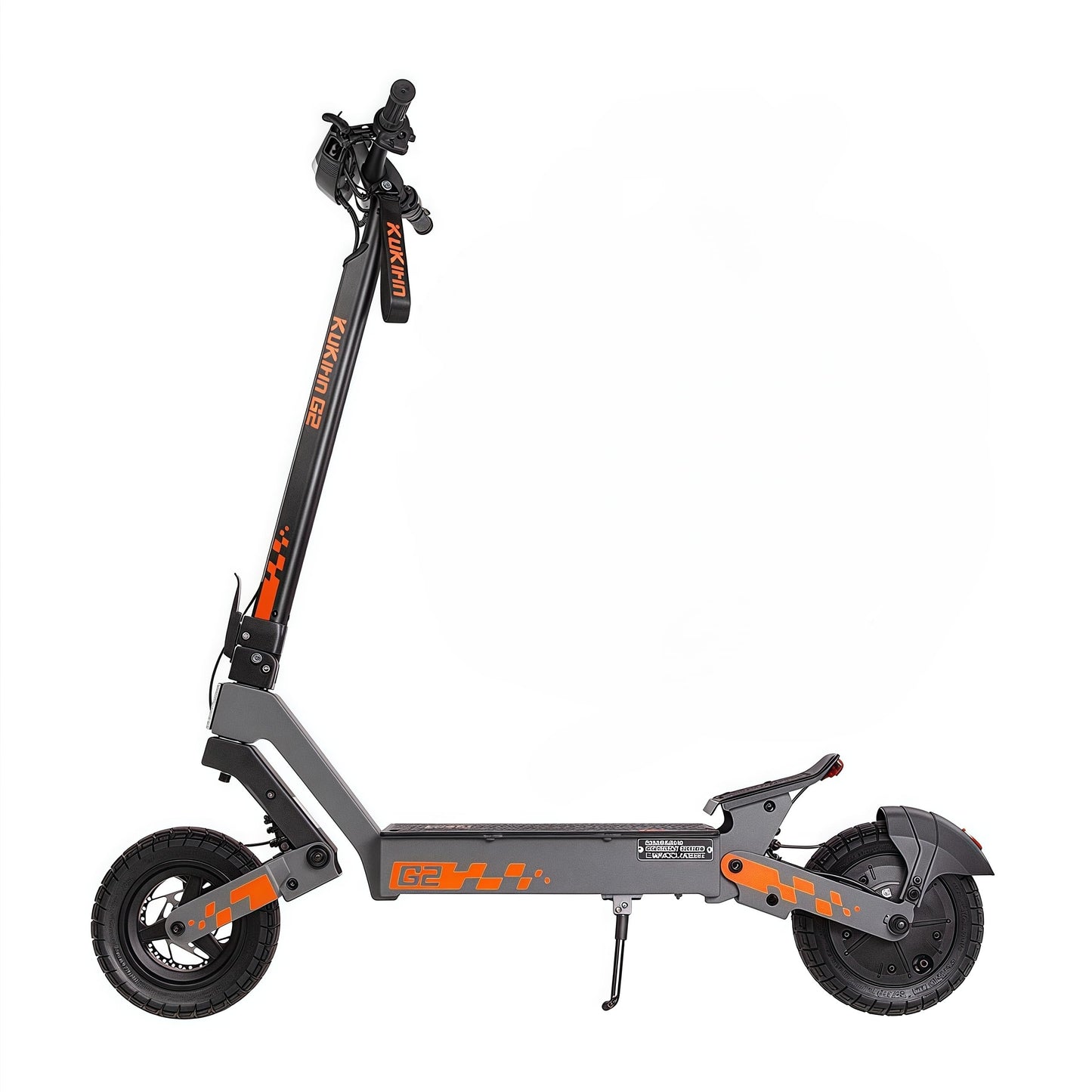 KuKirin G2 Electric scooter - 1200W 45KM/H Strong Motor Drive, 48V 15.6Ah Battery, Up to 55 km Range E Scooter, Dual Suspension, 10 Inch Pneumatic Tyres, LCD Display, IPX4, 3 Riding Modes, Foldable - For Everyday & Leisure
