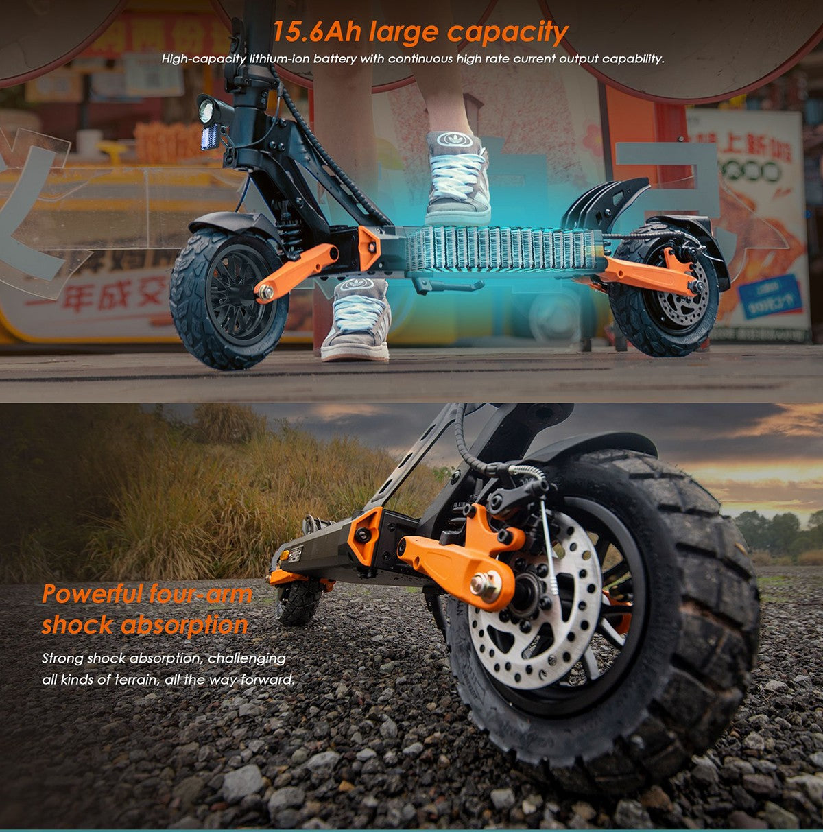 KuKirin G2 Pro (VMP) Folding Electric Vehicles, 500W Motor, 48V 15.6Ah Battery, 9 Inch Vacuum Tire, 25 km/h Max Range 65KM