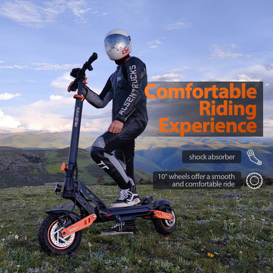 Kukirin G2 MAX Electric scooter 1200W 55KM/H E Scooter 80km Range 48V 20Ah Battery, 10 Inch Pneumatic Tyres E Scooter with LCD Screen Foldable Electric vehicle for Teenagers and Adults