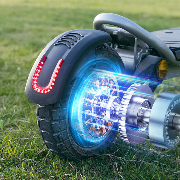 2025 Kukirin A1 Folding Electric scooter 10‘’ off-road tires 1000W 48V 13AH 45KM/H Front and rear disc brakes + shut-off brake