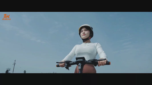 2025 Kukirin A1 Folding Electric scooter 10‘’ off-road tires 1000W 48V 13AH 45KM/H Front and rear disc brakes + shut-off brake