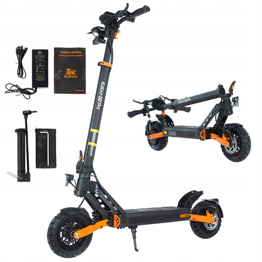 KuKirin G2 Pro (VMP) Folding Electric Vehicles, 500W Motor, 48V 15.6Ah Battery, 9 Inch Vacuum Tire, 25 km/h Max Range 65KM