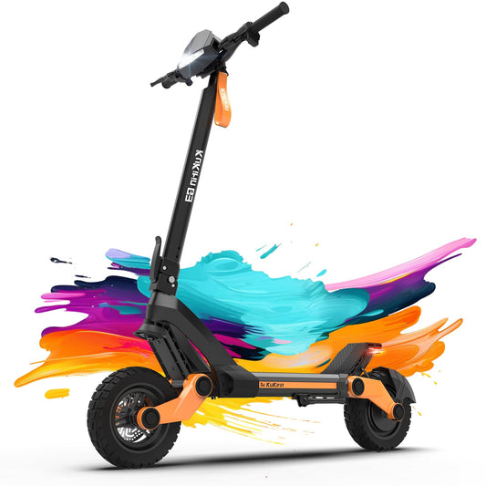 Kukirin G3 Electric Scooter 1200W 50km/h 52V 18Ah E Scooter 70km Range Adult, 6 light system, 10.5 Inch Tyres Folding Electric Vehicle IP54