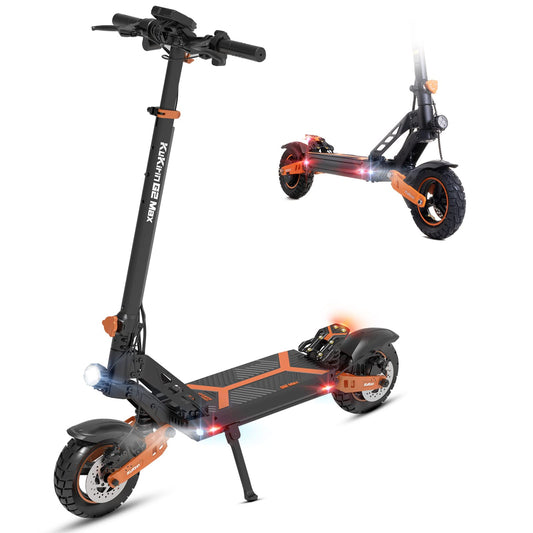Kukirin G2 MAX Electric scooter 1200W 55KM/H E Scooter 80km Range 48V 20Ah Battery, 10 Inch Pneumatic Tyres E Scooter with LCD Screen Foldable Electric vehicle for Teenagers and Adults