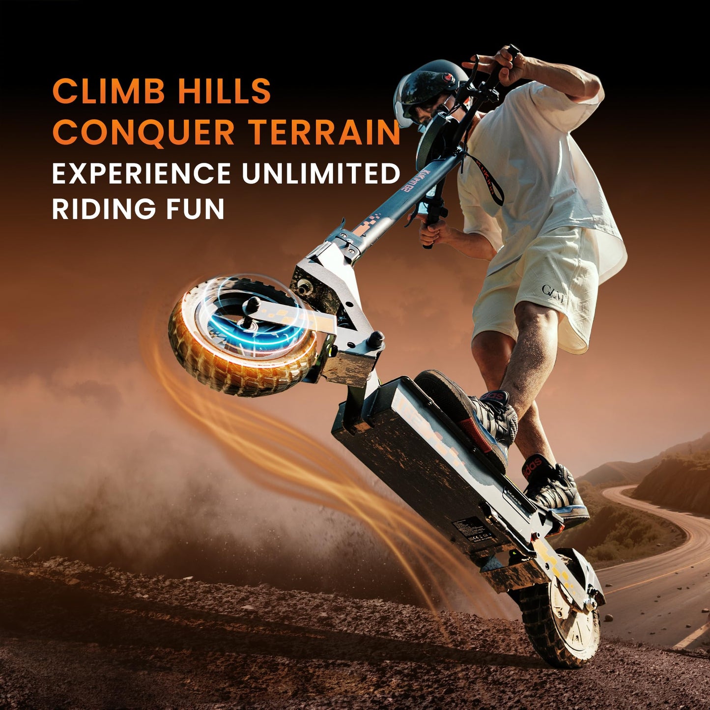 Kukirin C1 PRO Folding Electric Scooter 800W 48V 26AH 45KM/H Max Range 100KM Disc brake